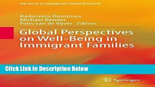 [Reads] Global Perspectives on Well-Being in Immigrant Families (Advances in Immigrant Family