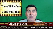 Chicago Bears vs. Kansas City Chiefs Free Pick Prediction NFL Pro Football Odds Preview 8-27-2016