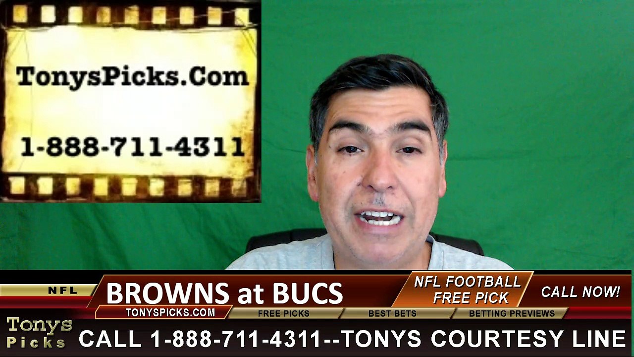 Tampa Bay Buccaneers vs. Cleveland Browns Free Pick Prediction NFL Pro Football Odds Preview 8-26-2016