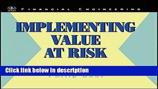 [Get] Implementing Value at Risk Online New