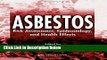 [Fresh] Asbestos: Risk Assessment, Epidemiology, and Health Effects Online Books