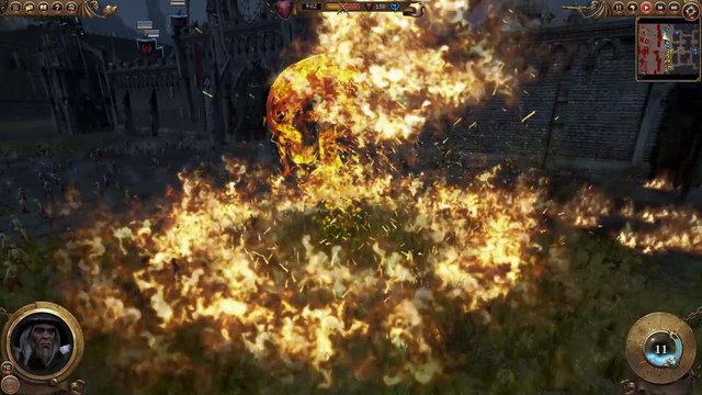 VAMPIRE SIEGE DEFENSE - Total War WARHAMMER Gameplay