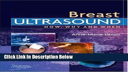 [Fresh] Breast Ultrasound: How, Why and When, 1e New Ebook