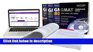 [Get] Kaplan GMAT Complete 2016: The Ultimate in Comprehensive Self-Study for GMAT: Book + Online