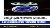New Book iPhone with Microsoft Exchange Server 2010: Business Integration and Deployment
