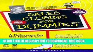Collection Book Sales Closing For Dummies