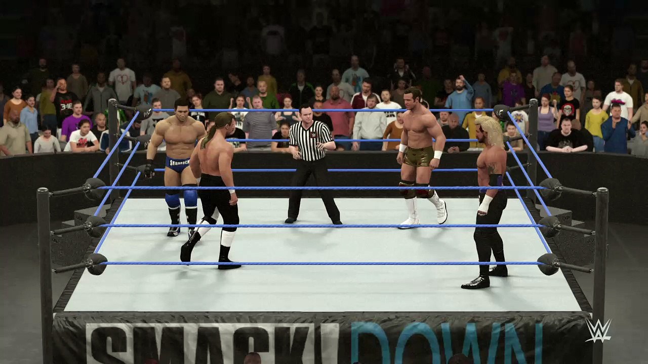 WWE 2K16 fatal 4way