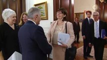 Başbakan Yıldırım, Avrupa Konseyi Dönem Başkanı Marina Kaljurand'ı Kabul Etti