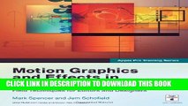 Collection Book Apple Pro Training Series: Motion Graphics and Effects in Final Cut Studio 2