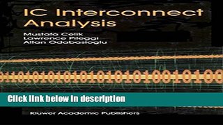 [Get] IC Interconnect Analysis Online New