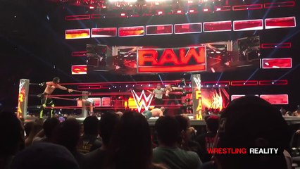 Скачать видео: WWE RAW 22nd August 2016 Dark Match - AJ Styles, Seth Rollins vs. John Cena, Dean Ambrose