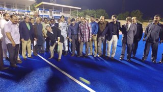 Governor Sindh Dr. Ishrat Ul Ebad Khan Inaugurated Abdul Sattar Edhi Hockey Stadium