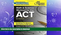 FAVORIT BOOK Math and Science Workout for the ACT, 3rd Edition (College Test Preparation) FREE