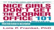[Get] Nice Girls Don t Get the Corner Office: 101 Unconscious Mistakes Women Make. Lois P. Frankel