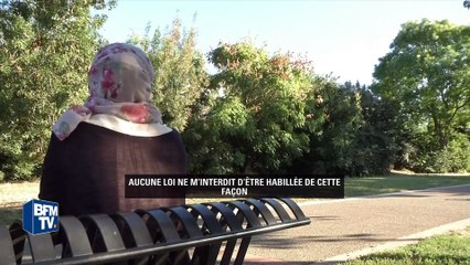 Arrêté anti-burkini: une femme voilée dans l'incompréhension après avoir été verbalisée