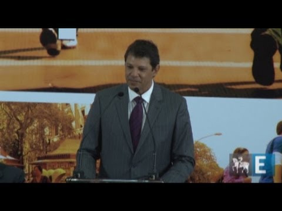 Haddad diz que "existe amor em São Paulo" e reforça compromisso contra a miséria