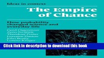 Download The Empire of Chance: How Probability Changed Science and Everyday Life (Ideas in