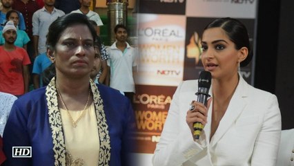 You cant afford to miss Sonams this reaction on P T Usha