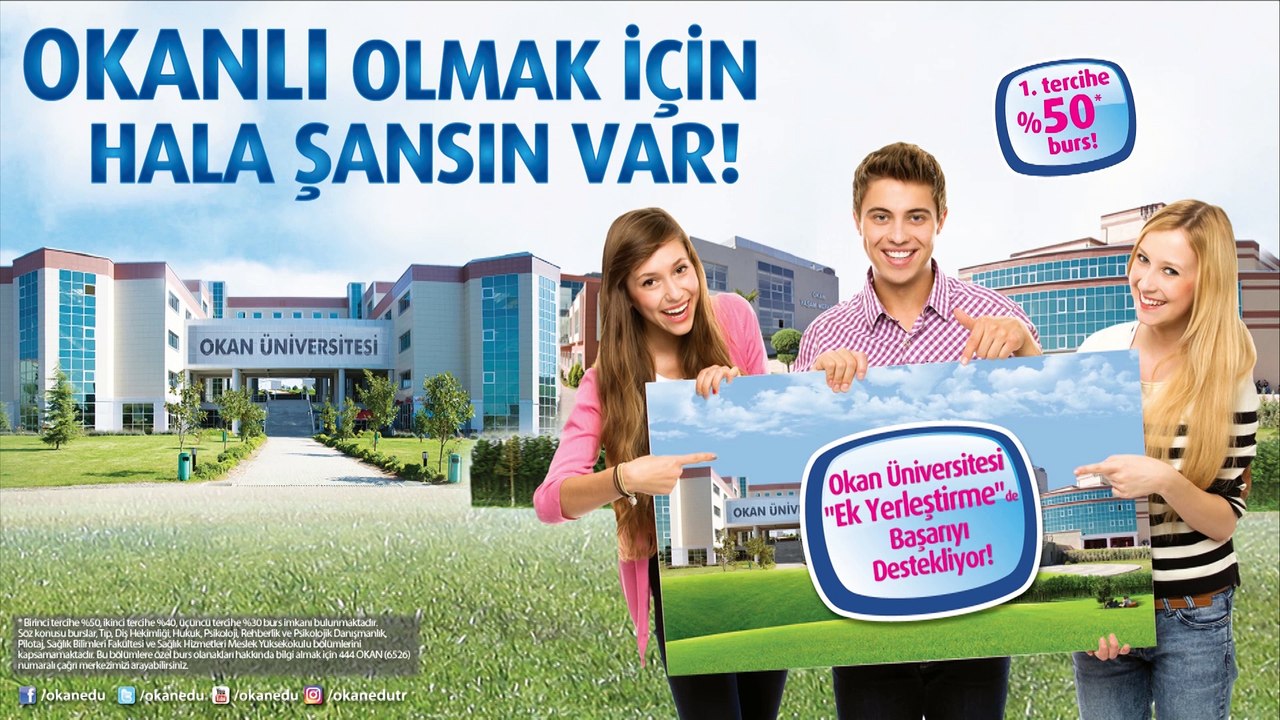 Okanlı olmak için hala şansın var!