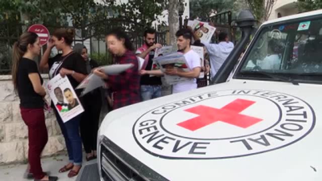 Açlık Grevindeki Filistinli Tutuklulara Destek Gösterisi