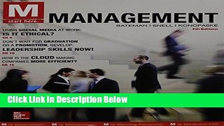 [Reads] M: Management Online Books