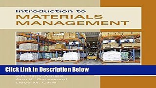 [Best] Introduction to Materials Management (8th Edition) Online Books