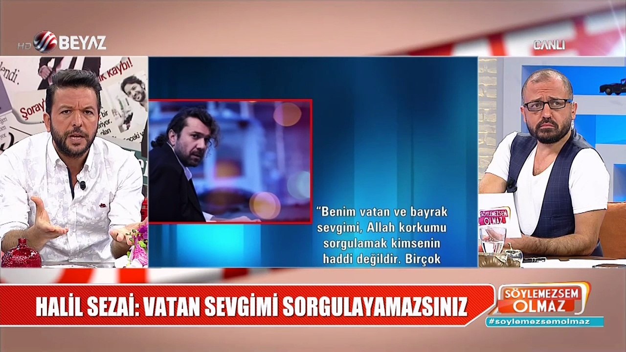 Nihat Doğan'dan Halil Sezai'ye: Sen kimsin?