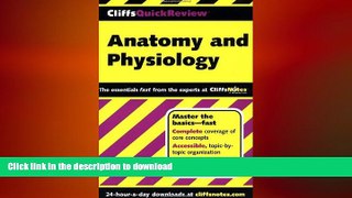 FAVORIT BOOK CliffsQuickReview Anatomy and Physiology READ EBOOK