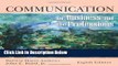 [Reads] Communication for Business and the Professions Free Books