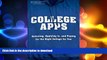 READ THE NEW BOOK College Apps: Selecting, Applying to, and Paying for the Right College for You