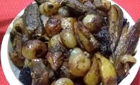 Simi's Home Kitchen 57 Karela Aloo (Bitter Gourd with Potatoes)
