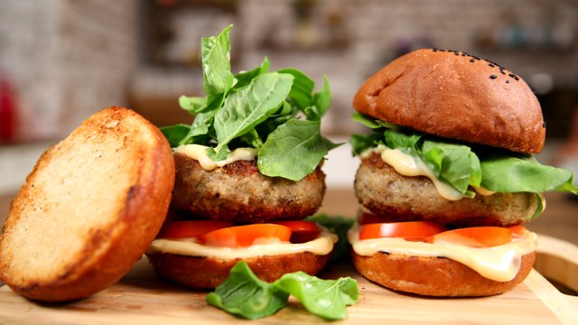 Chicken Burger Recipe | Easy To Make Burger Recipe | The Bombay Chef - Varun Inamdar