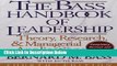[Fresh] The Bass Handbook of Leadership: Theory, Research, and Managerial Applications Online Ebook