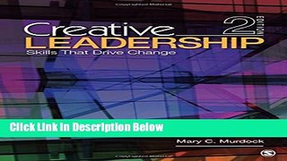 [Fresh] Creative Leadership: Skills That Drive Change New Books