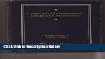 [Reads] Corporate Governance: Cases and Materials Free Books