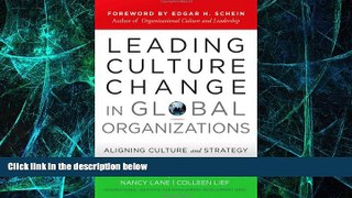 Big Deals  Leading Culture Change in Global Organizations: Aligning Culture and Strategy  Free