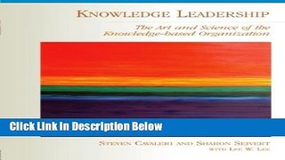 [Fresh] Knowledge Leadership (KMCI Press) Online Ebook
