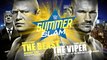 Brock Lesnar vs Randy Orton - WWE SummerSlam 2016 Highlights (RANDY ORTON BLEEDS)