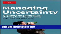 [Fresh] Managing Uncertainty: Strategies for Surviving and Thriving in Turbulent Times Online Books