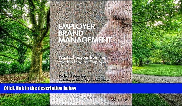 Big Deals Employer Brand Management: Practical Lessons from the World s Leading Employers Best