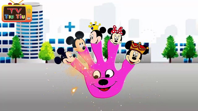 Mickey Mouse Daddy and Friends Funny Circus Finger Family Song!_5