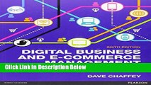 [Best] Digital Business   E-Commerce Management, 6th ed. Strategy Implementation   Practice Online