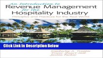 [Reads] Introduction to Revenue Management for the Hospitality Industry: Principles and Practices