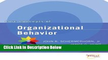 [Fresh] Core Concepts of Organizational Behavior New Ebook