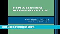 [Reads] Financing Nonprofits: Putting Theory into Practice Online Books