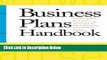 [Fresh] Business Plans Handbook: A Compilation of Actual Business Plans Developed By Small