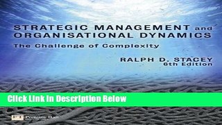 [Reads] Strategic Management and Organisational Dynamics: The challenge of complexity to ways of
