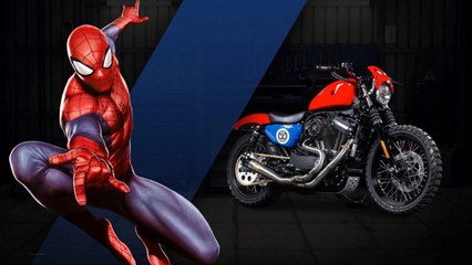 Los superhéroes de Marvel y sus Harley
