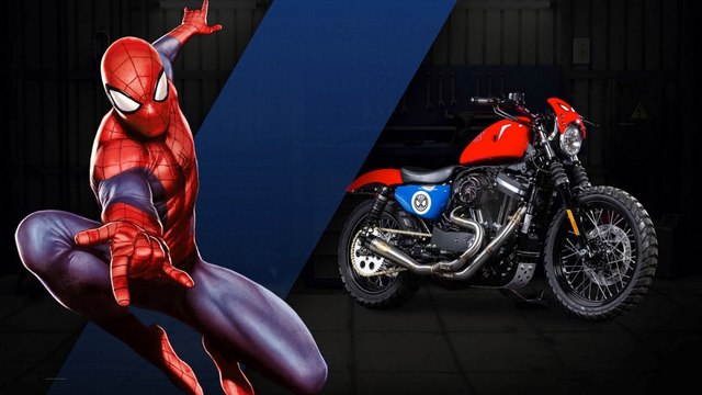 Los superhéroes de Marvel y sus Harley