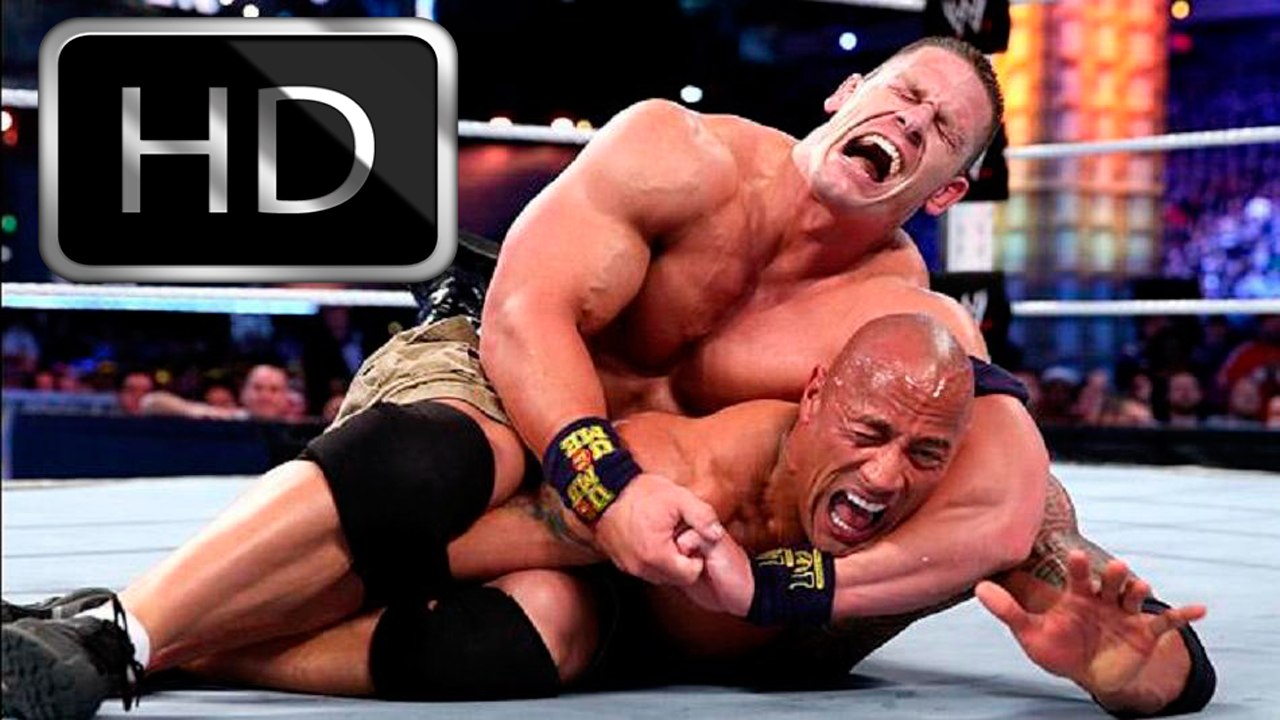 WWE Wrestlemania 29 John Cena vs The Rock 720p HD